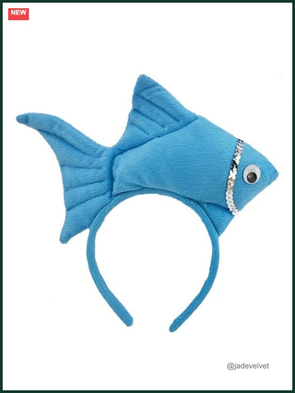 Fish Headband Costume Hair Accessory Women Halloween Dress Up